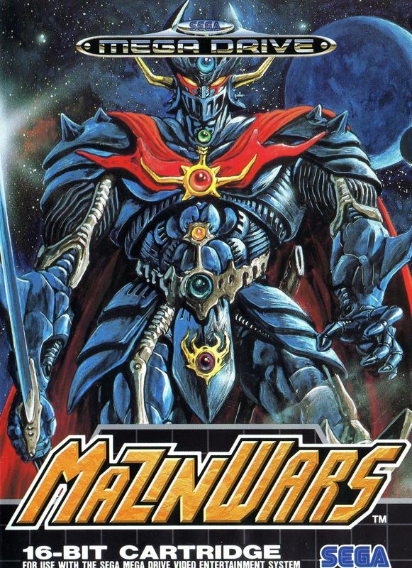 Mazin Saga box art for Sega Mega Drive